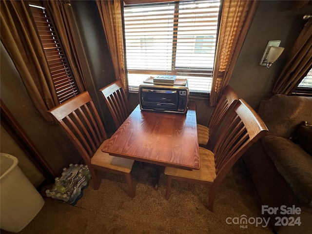 113 Hummingbird Cir, New London, NC 28127 - dining room with a healthy amount of sunlight