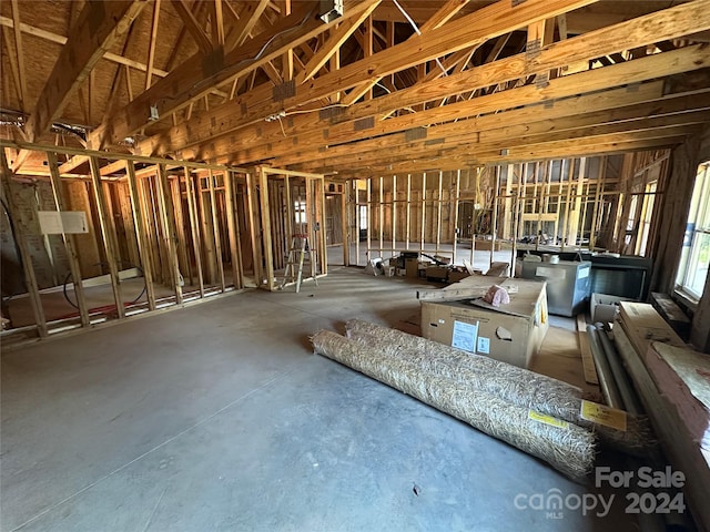 miscellaneous room featuring concrete floors