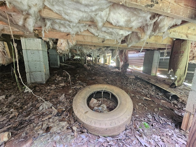 interior details with an outdoor fire pit