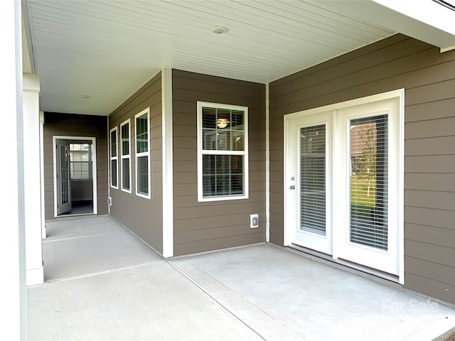 view of patio / terrace featuring a porch