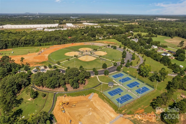 aerial view