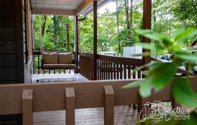 sunroom / solarium featuring a wealth of natural light