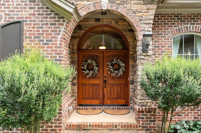 view of property entrance