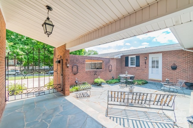 view of patio / terrace