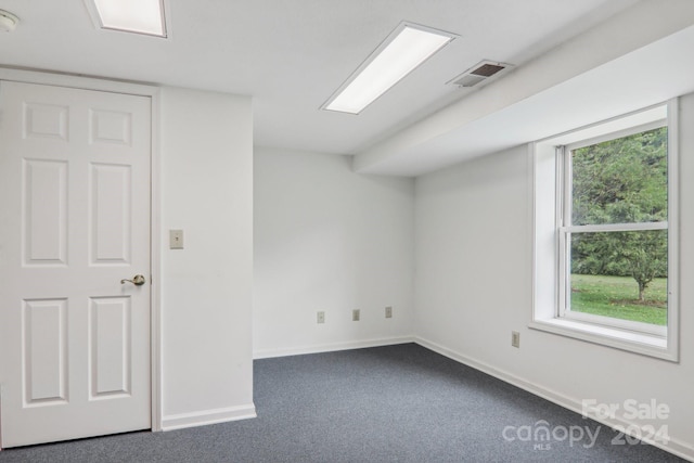 23 Country Meadows Ln, Hendersonville, NC 28792 - empty room with visible vents, baseboards, and dark carpet
