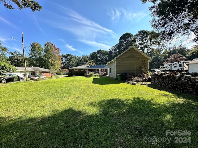 view of yard