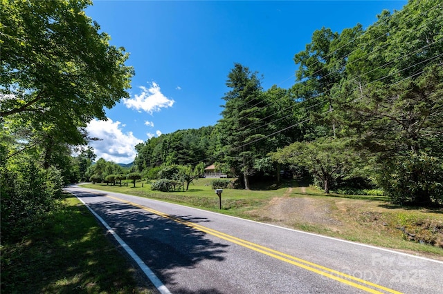 view of road