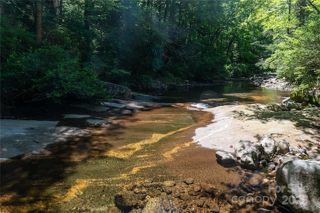 property view of water