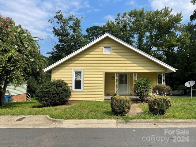 bungalow with covered porch