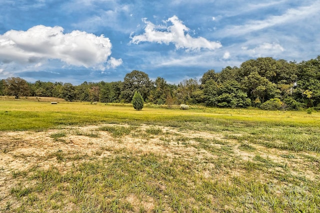 view of landscape with a rural view