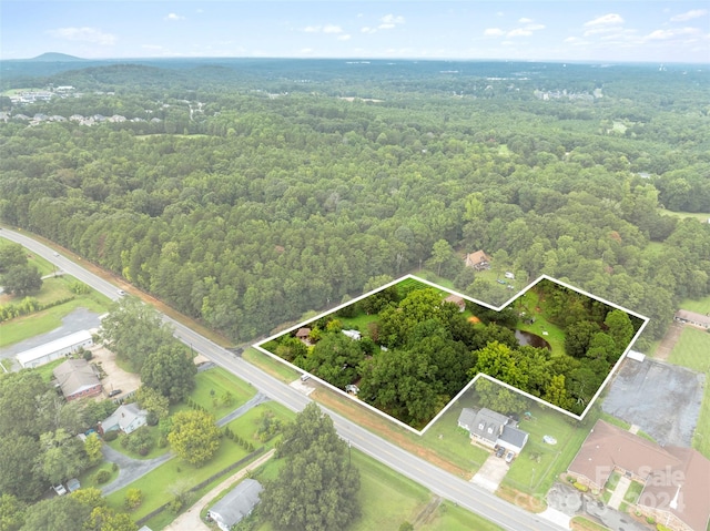 4539 S New Hope Rd, Gastonia, NC 28056 - aerial view featuring a view of trees