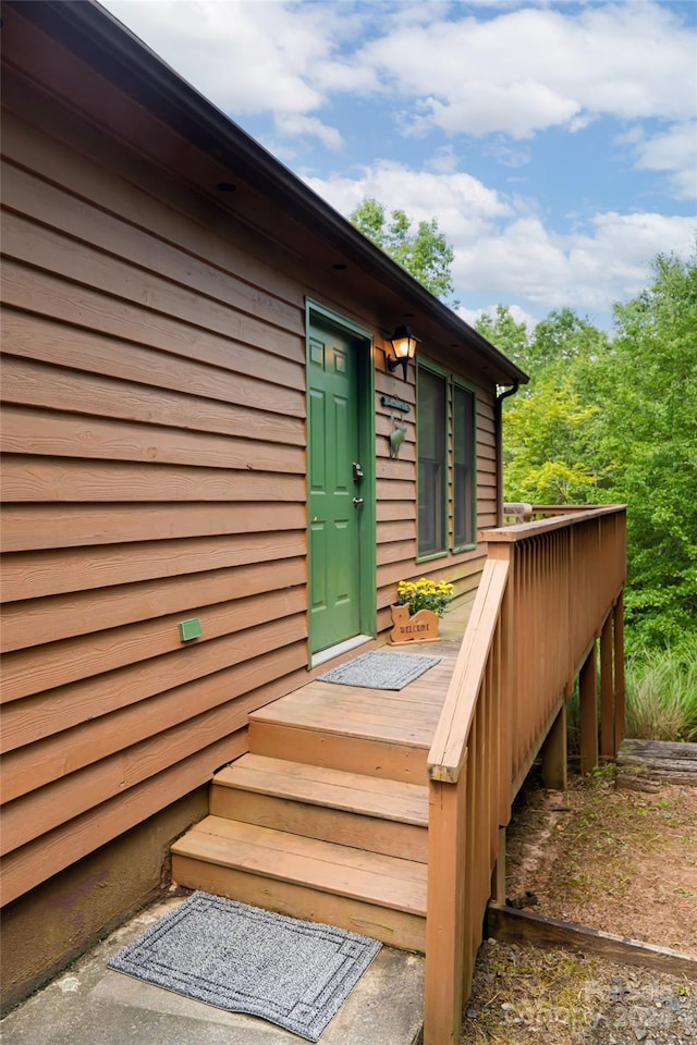 view of deck