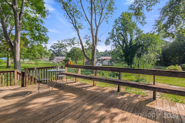 1573 Timberlake Dr, Shelby, NC 28150 - view of deck