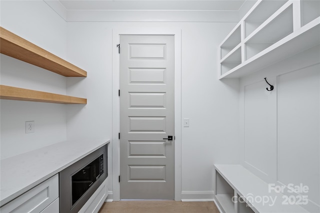 view of mudroom