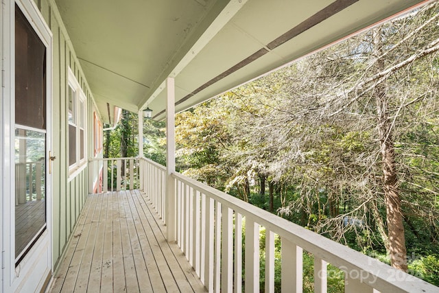 19 Brookcliff Dr, Asheville, NC 28804 - view of wooden terrace