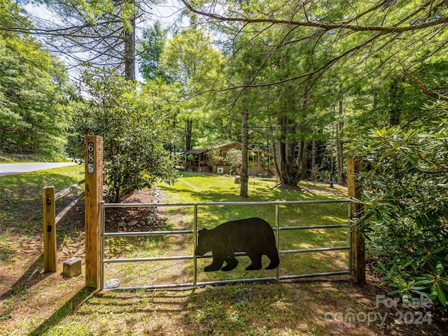 view of gate