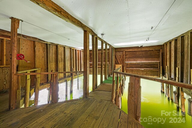 2100 Memorial Hwy, Lake Lure, NC 28746 - misc room featuring hardwood / wood-style floors