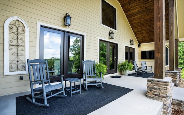6521 Lake James Rd, Marion, NC 28752 - view of patio / terrace