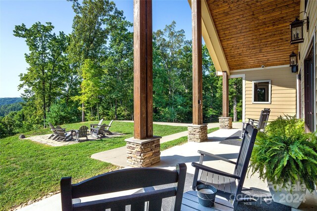 view of patio / terrace