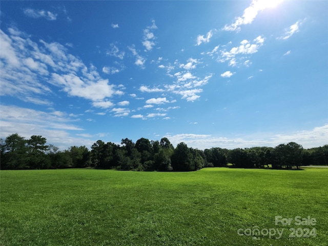 view of landscape featuring a view of trees