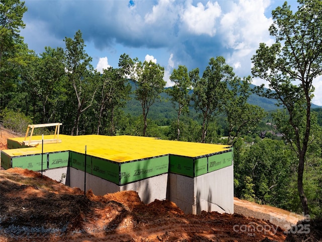 2015 Deep Gap Farm Rd W, Mill Spring, NC 28756 - view of community featuring a wooded view
