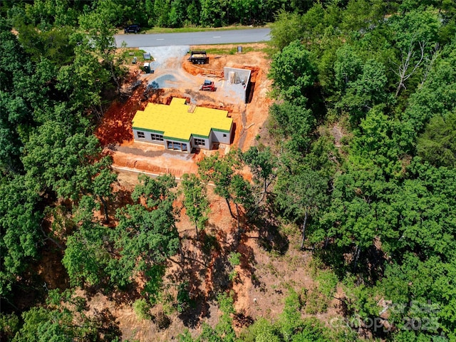 2015 Deep Gap Farm Rd W, Mill Spring, NC 28756 - view from above of property