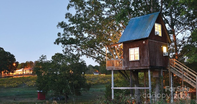 view of rear view of house