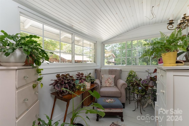 404 Montreat Rd, Black Mountain, NC 28711 - sunroom / solarium featuring lofted ceiling and wooden ceiling