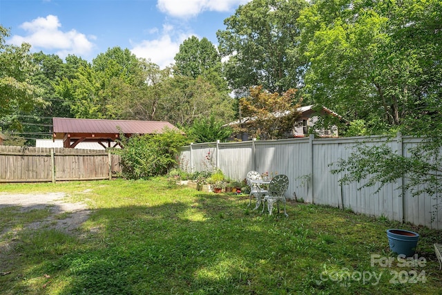 404 Montreat Rd, Black Mountain, NC 28711 - view of yard featuring a fenced backyard