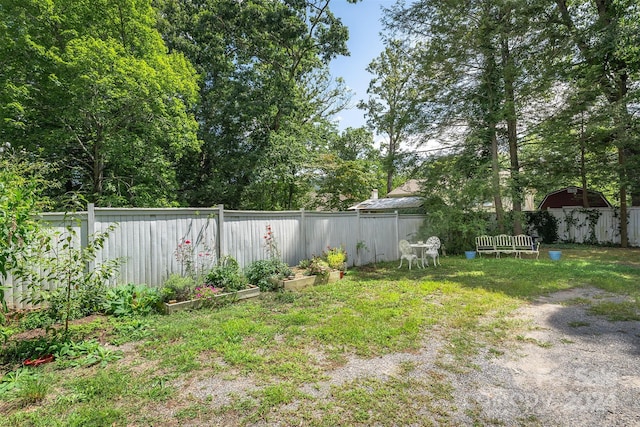 404 Montreat Rd, Black Mountain, NC 28711 - view of yard featuring a fenced backyard