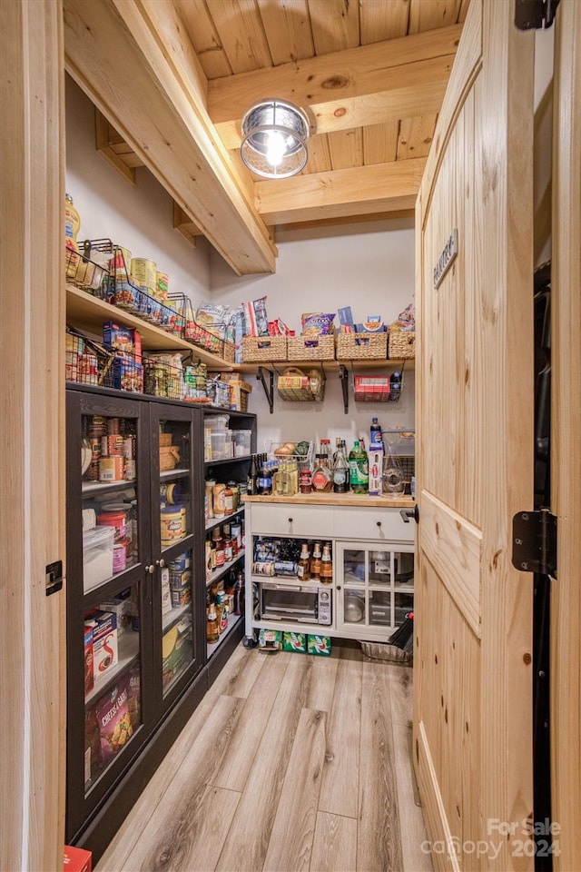 view of pantry