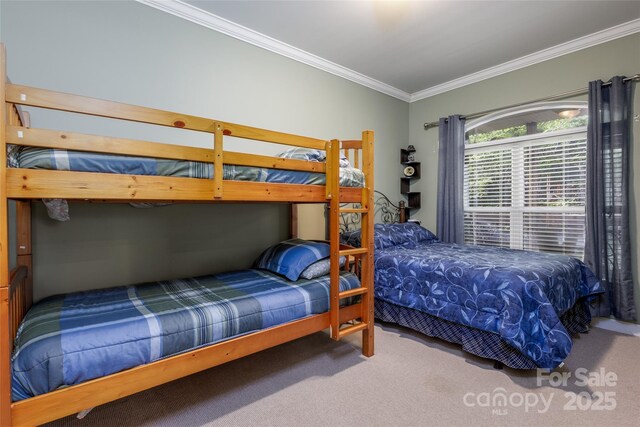 30 Lower Tanglewood Rd E Unit 1, Lake Toxaway, NC 28747 - carpeted bedroom with crown molding