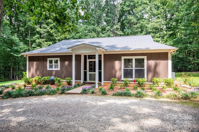 view of ranch-style house