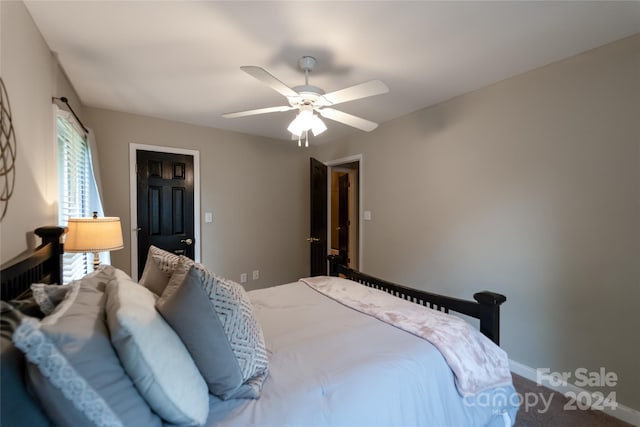 10235 Mount Holly Rd, Charlotte, NC 28214 - bedroom with ceiling fan