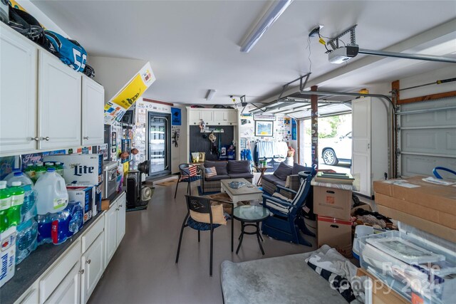 10235 Mount Holly Rd, Charlotte, NC 28214 - garage featuring a garage door opener