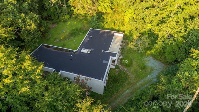 drone / aerial view