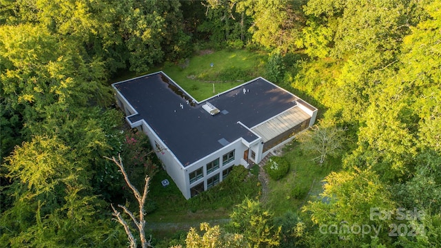 drone / aerial view
