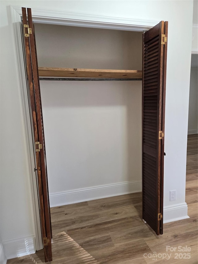 view of closet