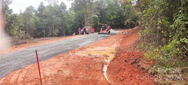 view of road