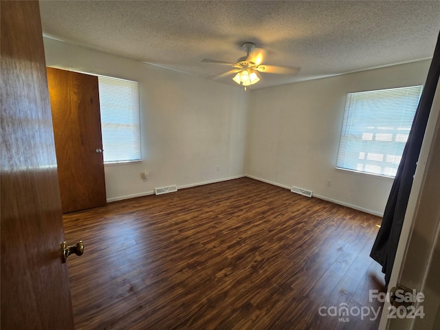 241 Eastview Dr, Bostic, NC 28018 - unfurnished room featuring a textured ceiling, visible vents, and a healthy amount of sunlight