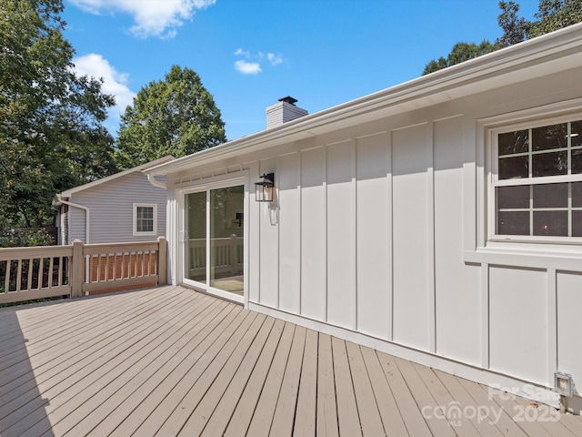 view of deck