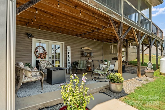 view of patio