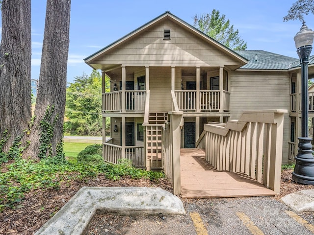 view of rear view of house