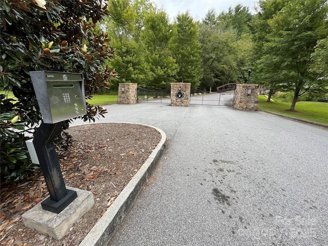 71 Crossings Cir, Fairview, NC 28730 - view of property's community with a gate
