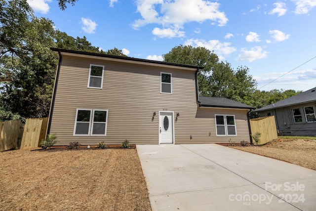 view of property with a patio area