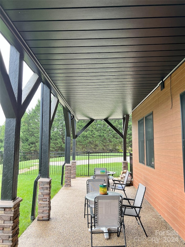 view of patio / terrace