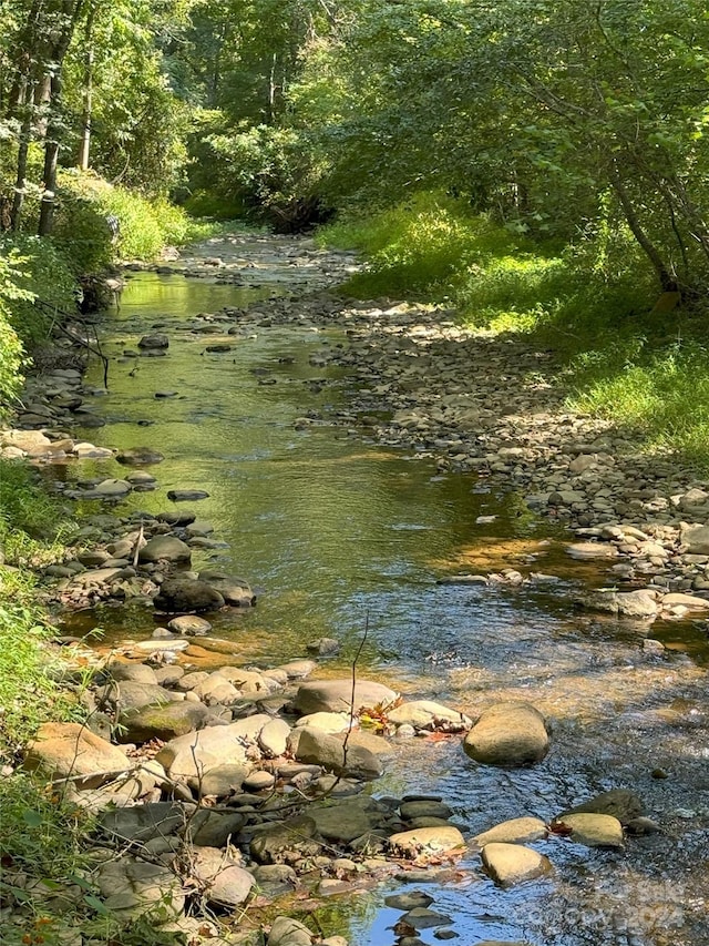 view of water feature