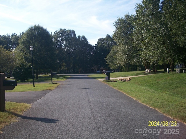 view of road