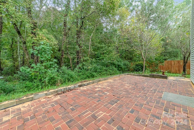 view of patio