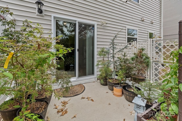 exterior space featuring a patio area